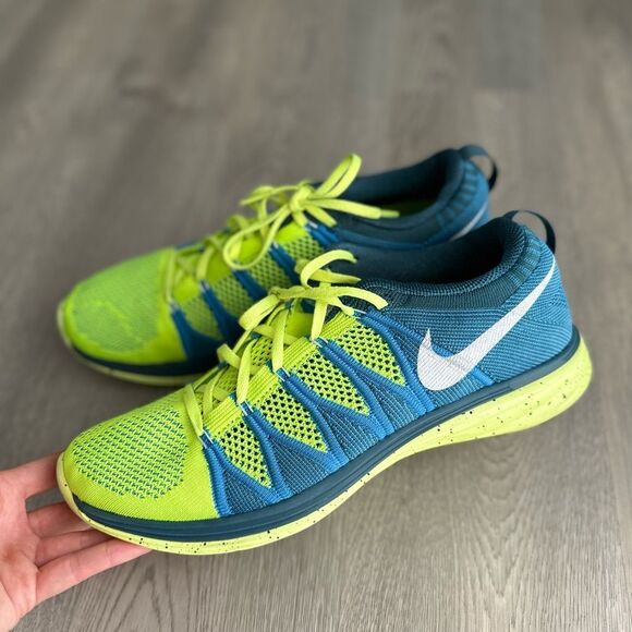 Nike FlyKnit Lunar 2 Running Performance Shoes / Men's Size 10.5 - Picture 8 of 8